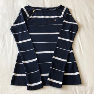 Striped long sleeve shirt